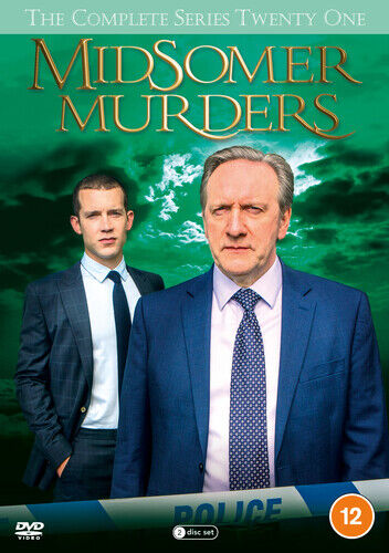 Midsomer Murders: Series 21 DVD (2021) Neil Dudgeon Cert 12 2 Discs Region 2 Brand New