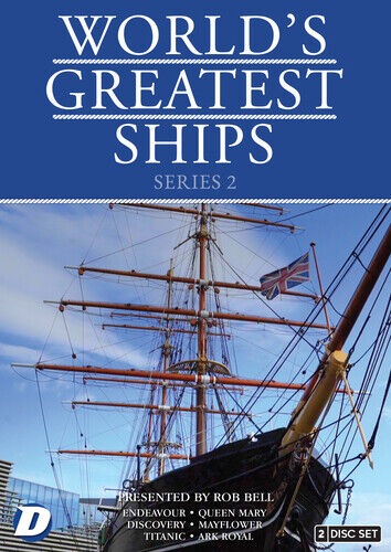 World's Greatest Ships: Series 2 DVD (2023) Rob Bell Cert E 2 Discs Region 2 Brand New