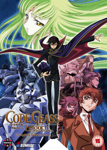 Code Geass: Lelouch of the Rebellion - Sesong 1 DVD (2020)