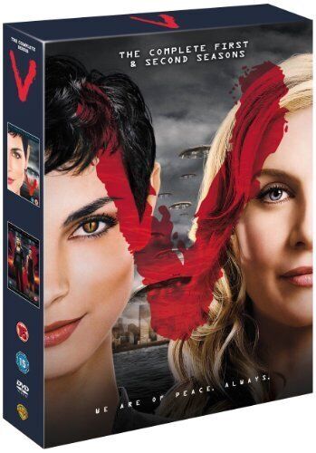 V: The Complete First and Second Seasons DVD (2011) Elizabeth Mitchell Cert 15 Region 2 Brand New