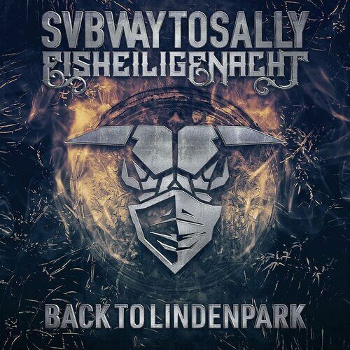 Subway To Sally : Eisheilige Nacht - Back to Lindenpark CD with DVD and Blu-Ray Region 2 Brand New