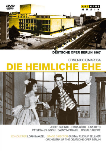 Die Heimliche Ehe: Deutsche Oper (Maazel) DVD (2012) Gustav Rudolph Sellner Region 2 Brand New