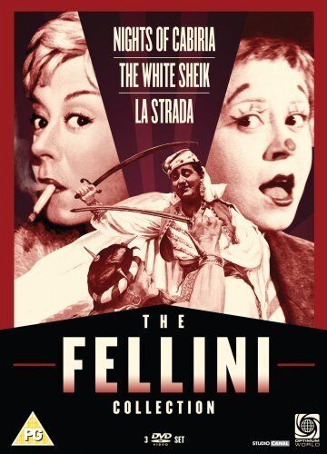 Fellini Collection DVD (2009) Giulietta Masinan kanssa