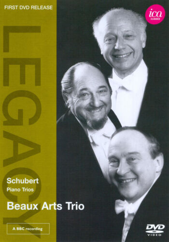 Schubert: Piano Trios (Beaux Arts Trio) DVD (2011) - Klassisk musik