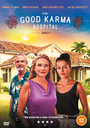 The Good Karma Hospital: Series 4 DVD (2022) Amanda Redman Cert 12 2 Discs Region 2 Brand New