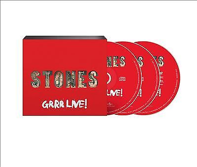 GRRR! Live DVD (2023) The Rolling Stones 3 Discs Region 2 Brand New