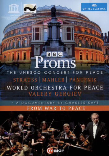 BBC Proms - The UNESCO ConCert for Peace/From War to Peace DVD (2015) Valery Region 2 Brand New