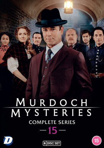 Murdoch Mysteries: Koko Kausi 15 DVD (2022) Yannick Bisson, 6 levyä