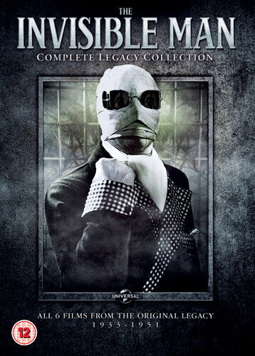 The Invisible Man: Complete Legacy Collection DVD (2019) Claude Rains, Whale Region 2 Brand New