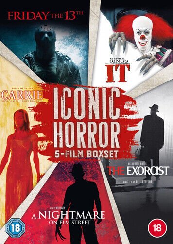 Iconic Horror 5-film Collection DVD (2022) Ellen Burstyn, Cunningham (DIR) Cert Region 2 Brand New