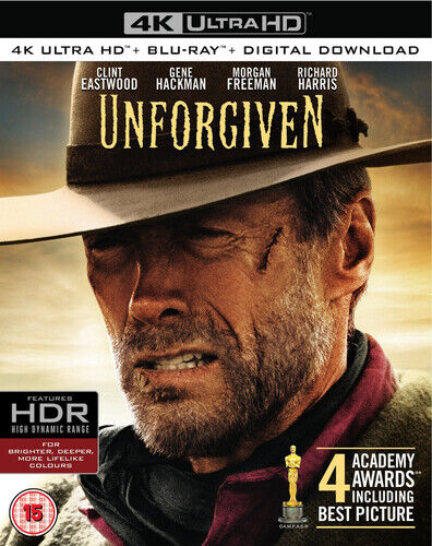 Unforgiven DVD (2017) Clint Eastwood Cert 15 2 Discs Region 2 Brand New