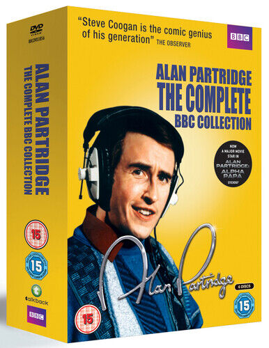 Alan Partridge: Complete Collection DVD (2013) Steve Coogan, Brigstocke (DIR) Region 2 Brand New