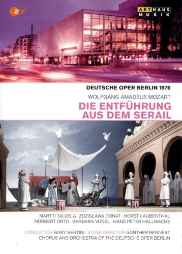Die Entfhrung Aus Dem Serail: Deutsche Oper (Bertini) DVD (2013) Gnther Region 2 Brand New
