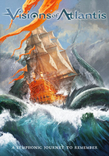 Visions of Atlantis : A Symphonic Journey to Remember CD Box Set with DVD and Region 2 Brand New
