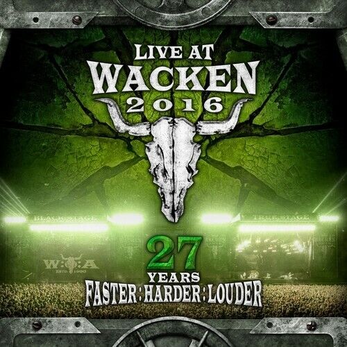 Live at Wacken 2016: 27 Years Faster, Harder, Louder Blu-Ray (2017)