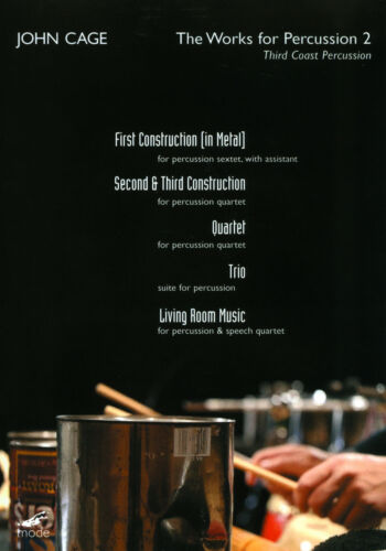 John Cage: The Works for Percussion 2 DVD (2018) Ross Karre Cert E Region 2 Brand New