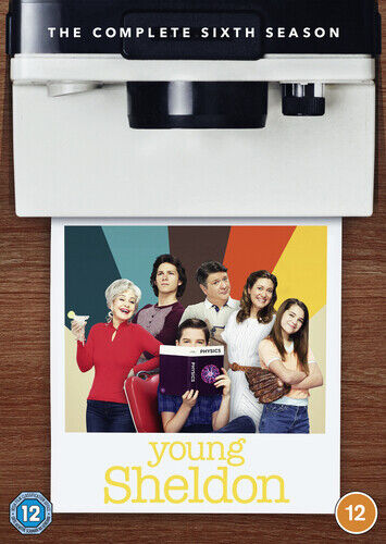 Young Sheldon: The Complete Sixth Season DVD (2023) Iain Armitage Cert 12 2 Region 2 Brand New