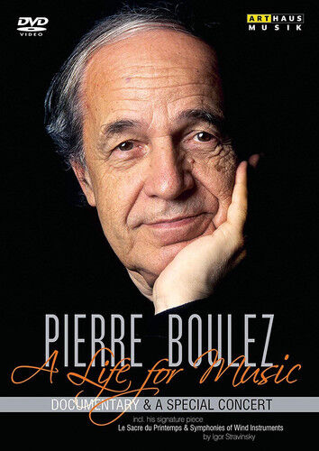 Pierre Boulez: A Life for Music DVD (2018) - Reiner E. Moritz (2 disker)