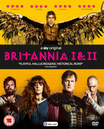 Britannia: Series I & II DVD (2020) Kelly Reilly Cert 15 5 Discs Region 2 Brand New