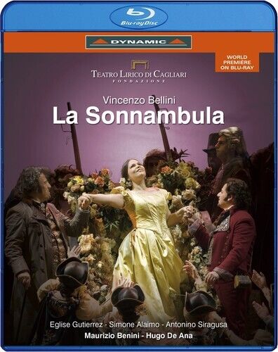 La Sonnambula: Teatro Lirico Di Cagliari (Benini) DVD (2013) Hugo de Ana Cert E Region 2 Brand New La Sonnambula: Teatro Lirico Di Cagliari (Benini) DVD (2013) Hugo de Ana Cert E Region 2 Brand New