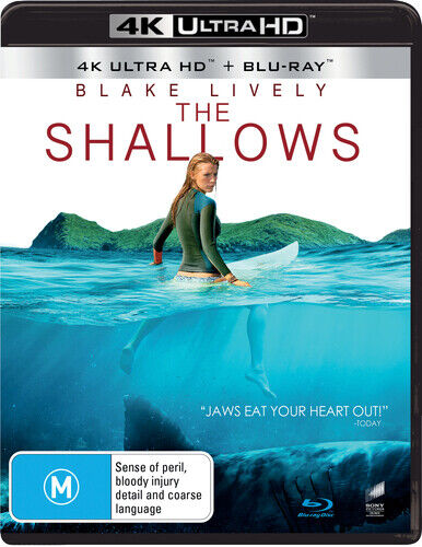The Shallows DVD (2016) Blake Lively, Collet-Serra (DIR) 2 Discs Region 2 Brand New