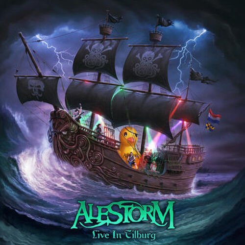 Alestorm : Live in Tilburg CD with Blu-Ray & DVD 3 Discs (2021) Region 2 Brand New