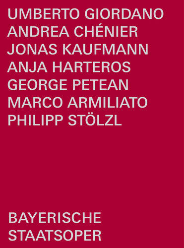 Andrea Chnier: Bavarian State Opera (Armiliato) DVD (2023) Cert TBC Region 2 Brand New