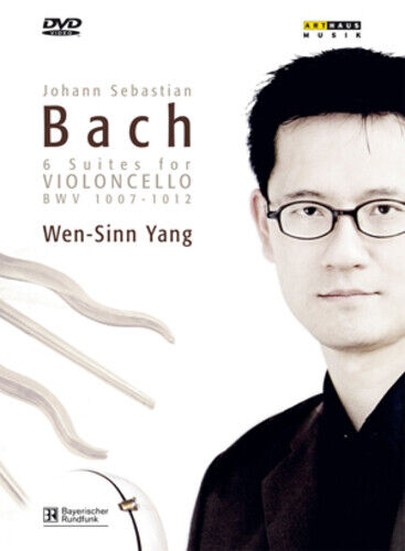 J.S. Bach: Six Suites for Violoncello (Wen-Sinn Yang) DVD (2006) Cert E 2 Discs Region 2 Brand New