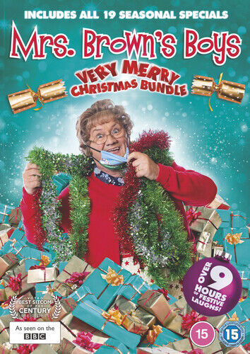 Mrs Brown's Boys: Very Merry Christmas Bundle DVD (2021) Brendan O'Carroll Cert Region 2 Brand New