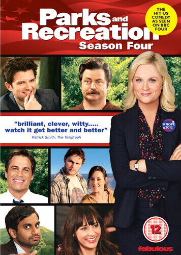 Parks and Recreation: Kausi 4 (2014) DVD – Amy Poehler, 4 levyä, Alue 2