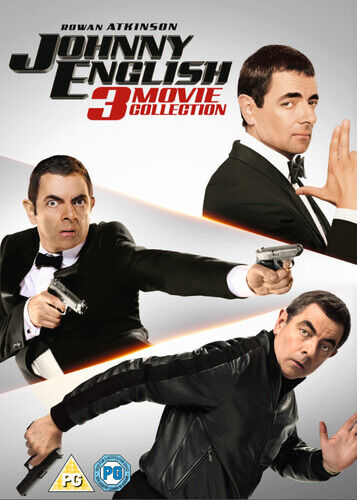 Johnny English: 3-movie Collection DVD (2019) Rowan Atkinson, Kerr (DIR) Cert Region 2 Brand New
