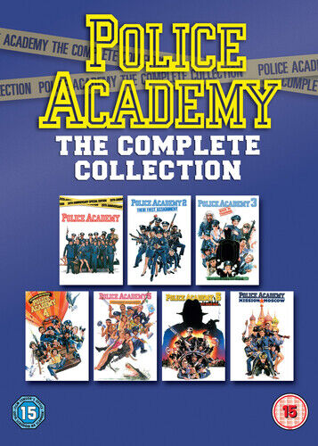 Police Academy: The Complete Collection DVD (2009) Steve Guttenberg, Bonerz Region 2 Brand New
