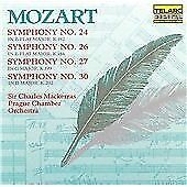 Wolfgang Amadeus Mozart : Symphonies Nos. 24, 26, 27 and 30 (Mackerras, Prague Pre-Owned
