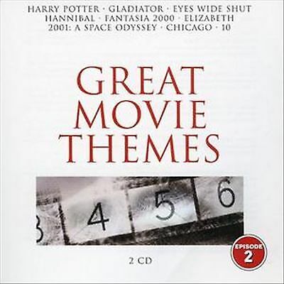 Various Artists : Great Movie Themes Vol. 2 CD 2 discs (2003) Pre-Owned
