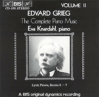 Complete Piano Music - Vol. 2 (Knardahl) CD (1995) Pre-Owned
