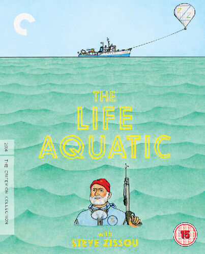 The Life Aquatic With Steve Zissou - The Criterion Collection DVD (2018) Bill Region 2 Brand New The Life Aquatic With Steve Zissou - The Criterion Collection DVD (2018) Bill Region 2 Brand New