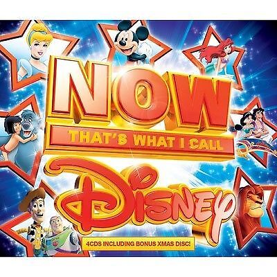 Various Artists : Now That's What I Call Disney CD Album Digipak 4 discs (2013) Pre-Owned
