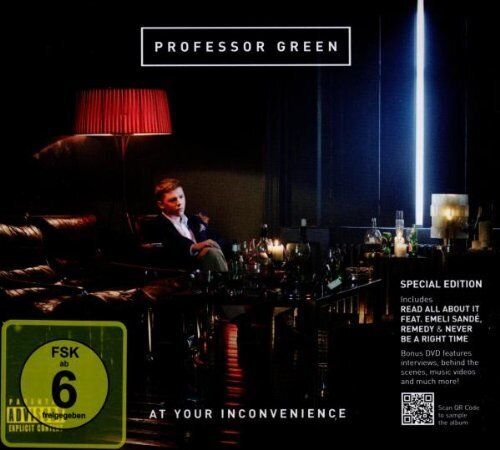 Professor Green : At Your Inconvenience CD Deluxe Album with DVD 2 discs Pre-Owned