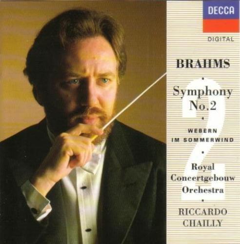 Riccardo Chailly : Brahms / Webern - Symphony 2 / Im Sommer CD Pre-Owned