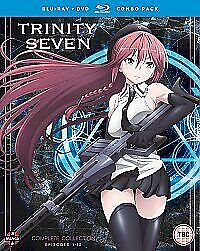 Trinity Seven: Complete Season Collection Blu-Ray (2016) Hiroshi Nishikiori Region 2 Brand New