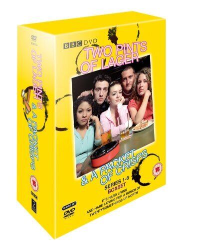 Two Pints of Lager and a Packet of Crisps: Sesong 1-6 DVD (2006) Two Pints of Lager and a Packet of Crisps: Sesong 1-6 DVD (2006)
