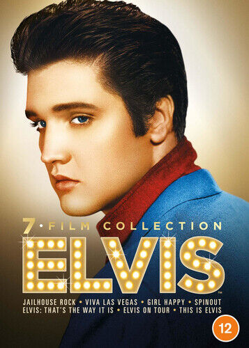 Elvis: 7 elokuvan kokoelma DVD (2022) Elvis Presley, 7 levyä Elvis: 7 elokuvan kokoelma DVD (2022) Elvis Presley, 7 levyä