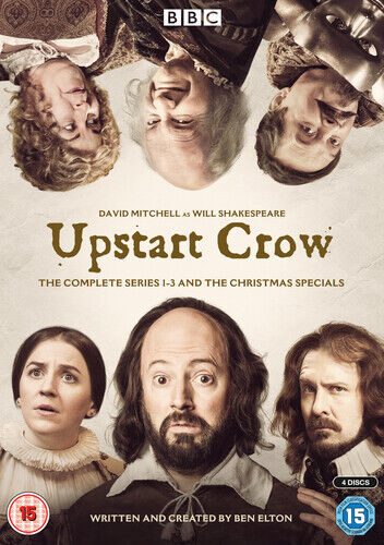 Upstart Crow: The Complete Series 1-3 and the Christmas Specials DVD (2019) Region 2 Brand New