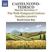 Brasil Guitar Duo: Joo Luiz and Douglas : C-TEDESCO: MUSIC FOR 2 GUITARS CD Pre-Owned