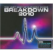 Various Artists : The Very Best of Euphoric Dance Breakdown 2010 CD Box Set 3 Pre-Owned