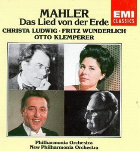 Fritz Wunderlich : Mahler: Das Lied Von Der Erde (Song of t CD Pre-Owned