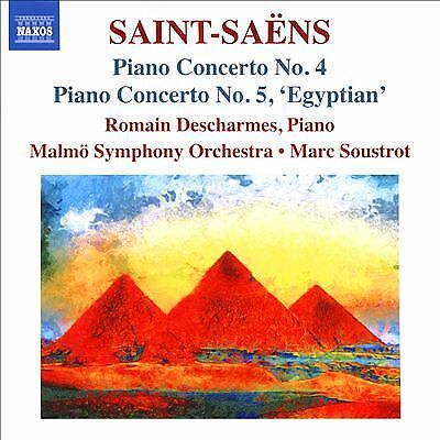 Camille Saint-Saens : Saint-Sans: Piano Concertos Nos. 4 & 5 CD (2018) Pre-Owned