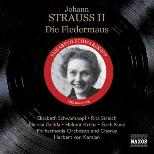 Schwarzkopf:Karajan : STRAUSS II, J.: Die Fledermaus CD Pre-Owned