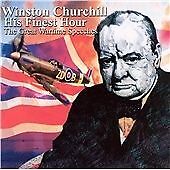 His Finest Hour - The Wartime Speeches CD (2003) Pre-Owned