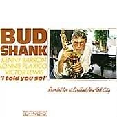 Bud Shank : I Told You So CD Pre-Owned